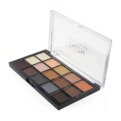 ⁦פלטת 15 צלליות - MAKEUP REVOLUTION MY SIGN Eyeshadow Palette EARTH⁩ – תמונה ⁦3⁩