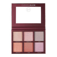פלטת 6 הייליטרים ושימרים סיגמא - CHROMAGLOW - SHIMMER + HIGHLIGHT PALETTE