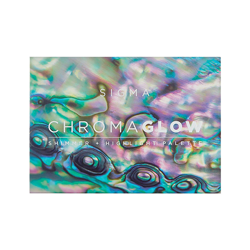 פלטת 6 הייליטרים ושימרים סיגמא - CHROMAGLOW - SHIMMER + HIGHLIGHT PALETTE – תמונה 2