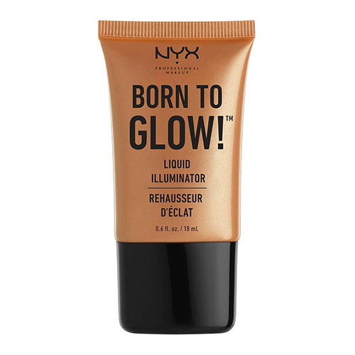 NYX Professional Makeup BORN TO GLOW LIQUID ILLUMINATOR, PURE GOLD - היילייטר נוזלי