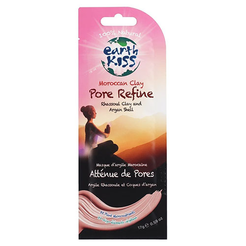 מסיכת ניקוי נקבוביות טבעית - Earth Kiss Moroccan Clay Pore Refine