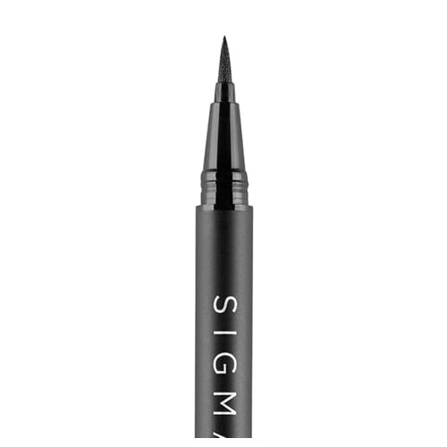 עט איילינר סיגמא - LIQUID PEN EYELINER - WICKED - BLACK – תמונה 3