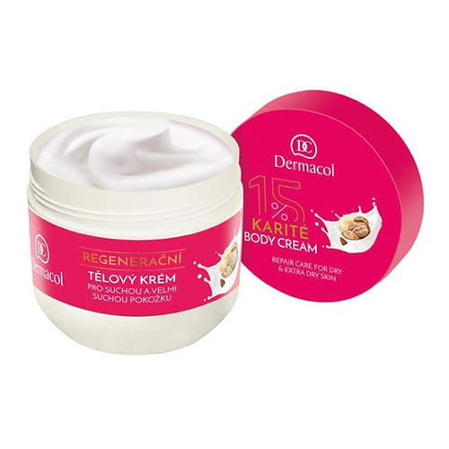 קרם גוף חמאת שיאה דרמקול - 15% KARITE BODY CREAM – תמונה 2