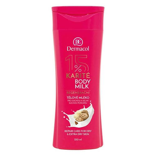 תחליב גוף המכיל 15% קרטין דרמקול - Dermacol - 15% KARITE BODY MILK