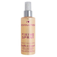 מקבע איפור / פיקסר - I ♡ Revolution FIXING SPRAY - VANILLA & COCONUT