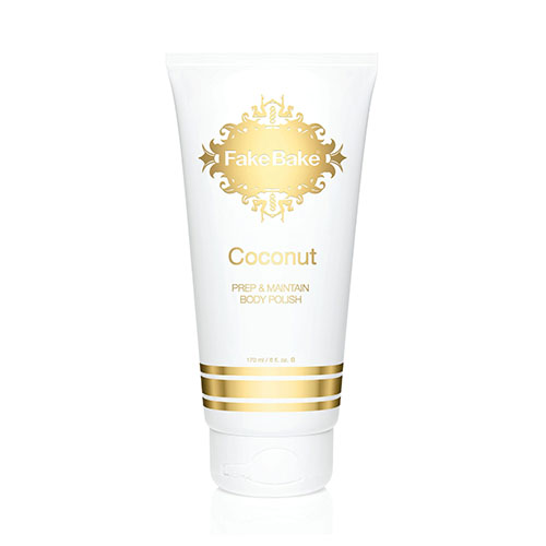 פילינג קוקוס לגוף לפני שימוש במשזף עצמי - Fake Bake Coconut PREP & MAINTAIN BODY POLISH