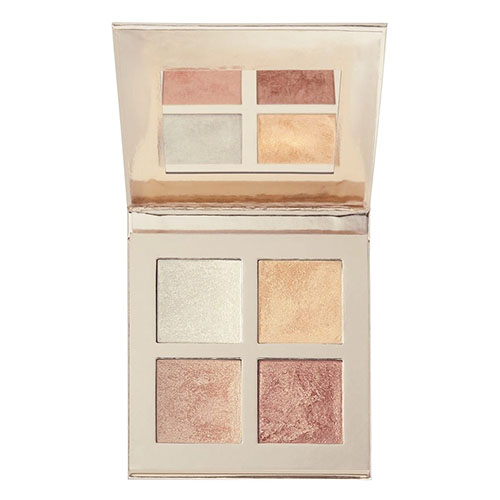 פלטת הייליטרים - MAKEUP REVOLUTION FACE QUAD INCANDESCENT