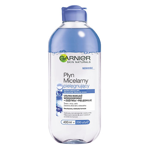 נוזל מיסילרי לניקוי הפנים גרנייה - GARNIER Two-phase Micellar Liquid