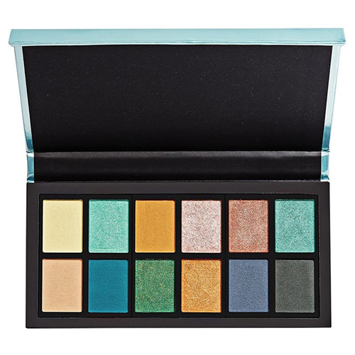 פלטת 12 צלליות - I ♡ REVOLUTION - MERMAID'S HEART - EYESHADOW PALETTE