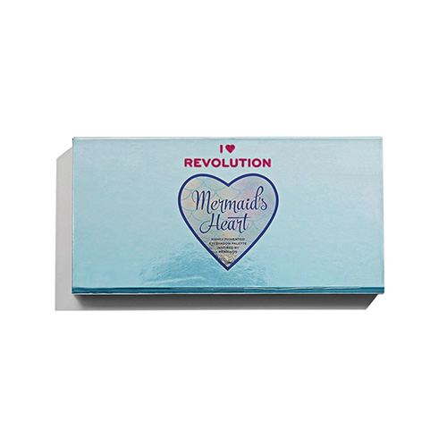 ⁦פלטת 12 צלליות - I ♡ REVOLUTION - MERMAID'S HEART - EYESHADOW PALETTE⁩ – תמונה ⁦2⁩