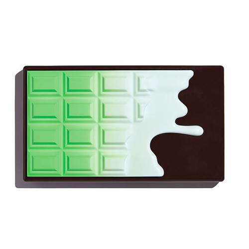 פלטת 8 צלליות מיני - I ♡ REVOLUTION MINI EYESHADOW PALETTE CHOC MINT – תמונה 2