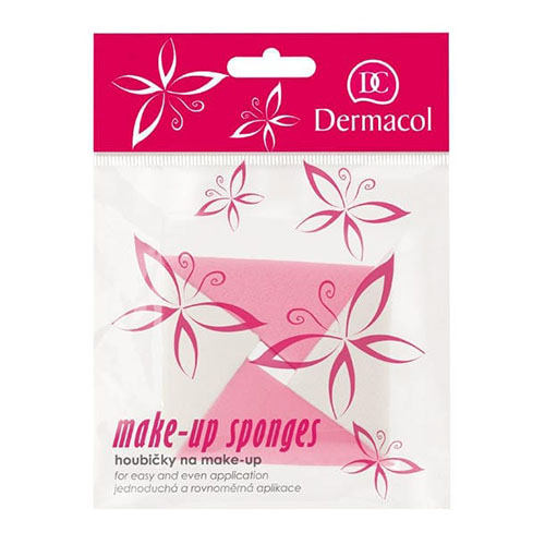 סט ארבעה ספוגי יישום מייקאפ דרמקול - Make-up Sponges