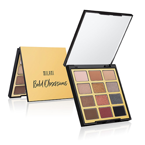 ⁦MILANI פלטת צלליות 12 גוונים - Bold Obsessions - Eyeshadow Palette - 02⁩ – תמונה ⁦2⁩