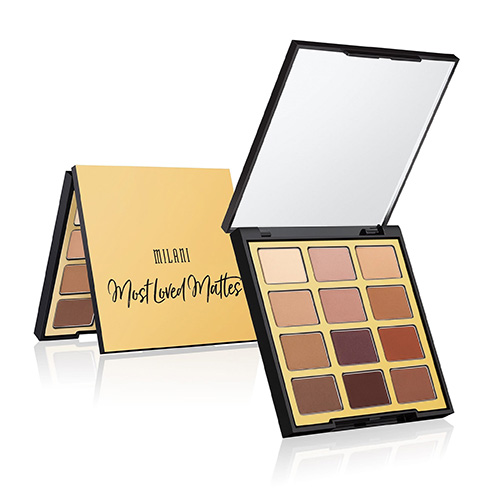 MILANI - פלטת צלליות 12 גוונים Bridge Loved Mattes Eyeshadow Palette - 01 – תמונה 2