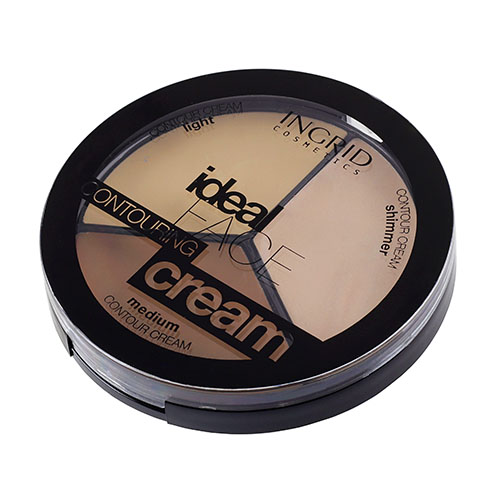 פלטת קונטור בגווני מדיום של אינגריד - IDEAL FACE CONTOURING CREAM - MEDIUM – תמונה 3