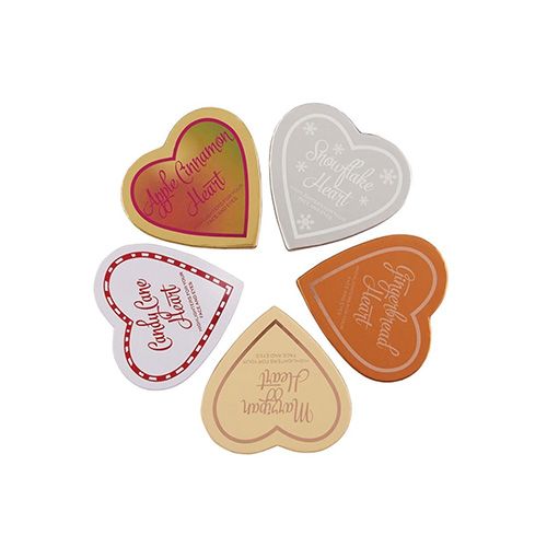 מארז 5 הייליטרים - MAKEUP REVOLUTION HEART HEAVEN BAKED HIGHLIGHTER – תמונה 3