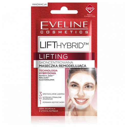 מסיכת הרמה ומתיחה לפנים של אוולין - LIFT HYBRID LIFTING MASK