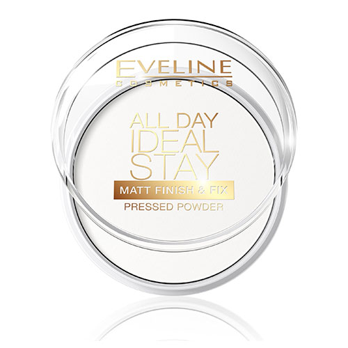 פודרה מקבעת שקופה של אוולין - All Day Ideal Stay Pressed Powder – תמונה 2