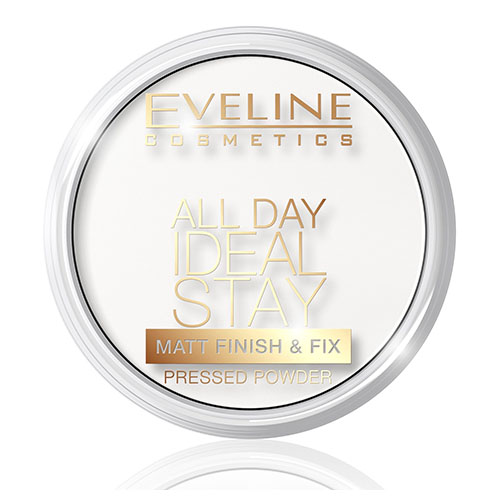 פודרה מקבעת שקופה של אוולין - All Day Ideal Stay Pressed Powder