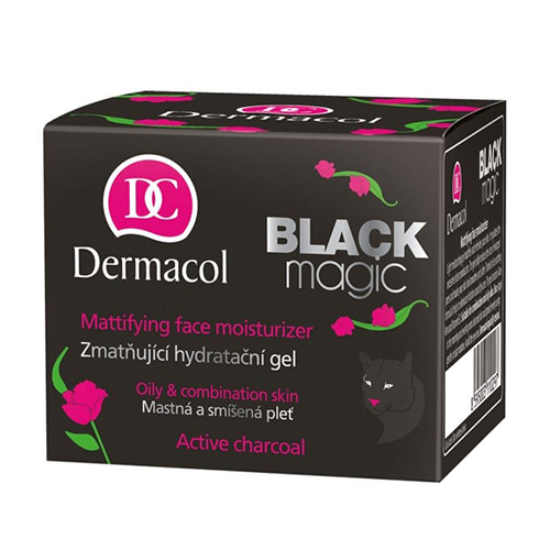 מסיכה לחות מטהרת של דרמקול - Black Magic Gel