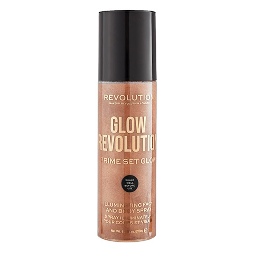 מקבע/פיקסר איפור - MAKEUP REVOLUTION GLOW REVOLUTION Timeless Bronze