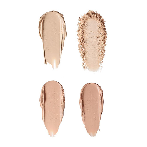 פלטת קונסילרים ואבקה מקבעת - MAKEUP REVOLUTION Matte Base Concealer Kit C1-C4 – תמונה 2