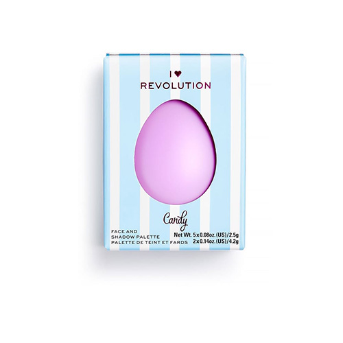 פלטת צלליות - I ♡ REVOLUTION Easter Egg Face and Shadow Palette - CANDY – תמונה 4