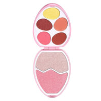פלטת צלליות - I ♡ REVOLUTION Easter Egg Face and Shadow Palette - FLAMINGO