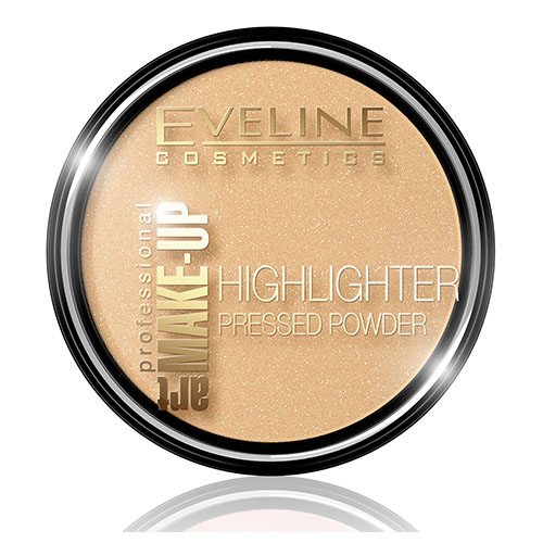 אבקת הייליטר לחוצה של אוולין - ART MAKE-UP HIGHLIGHTER PRESSED POWDER