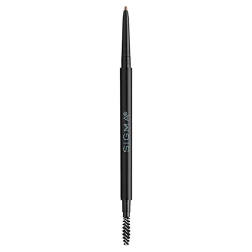 עפרון גבות ומברשת ספולי סיגמא - FILL + BLEND BROW PENCIL