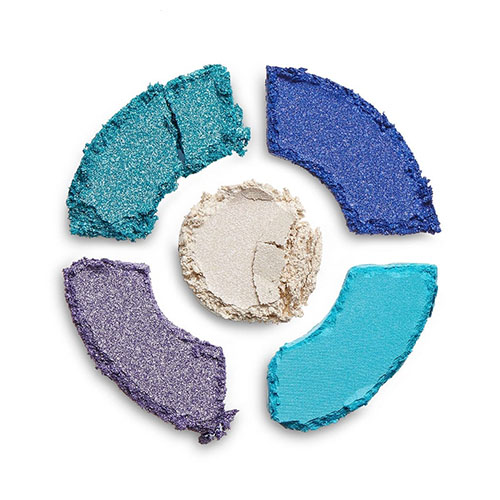 פלטת צלליות - I ♡ Revolution - Donuts Eyeshadow Palette - Blueberry Crush – תמונה 2
