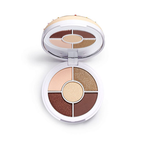 פלטת צלליות - I ♡ Revolution Donuts Eyeshadow Palette - Chocolate Dipped