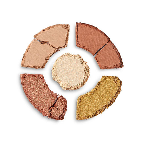 פלטת צלליות - I ♡ Revolution Donuts Eyeshadow Palette - Maple Glazed – תמונה 2