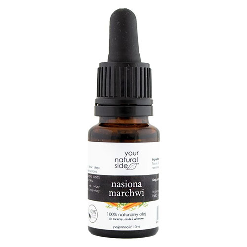 Your Natural Side שמן זרעי גזר 100% טבעי - 10 ml