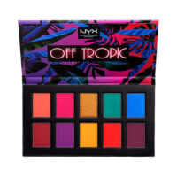 NYX Professional Makeup OFF TROPIC  Shadow Palette 01 HASTA LA VISTA - פלטת צלליות 10 גוונים