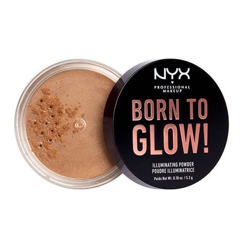 NYX Professional Makeup BORN TO GLOW Illuminating Powder - פודרה מאירה לפנים