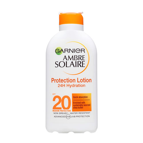 קרם גוף ופנים גרנייה - GARNIER AMBRE SOLAIRE BPROTECTION LOTION SPF20