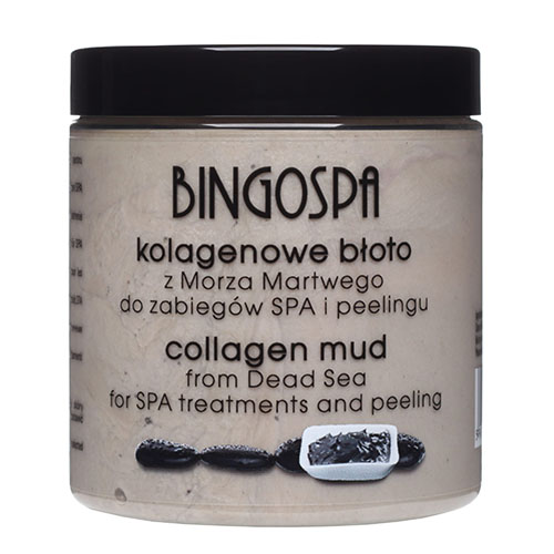 בוץ קולגן לפנים ולגוף - BINGOSPA - Collagen Mud 250g
