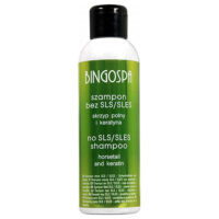 שמפו המכיל קרטין - BINGOSPA - Hair shampoo without SLS / SLES 100ml