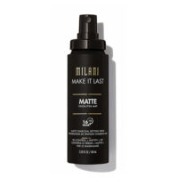 MILANI מקבע איפור מושלם - MAKE IT LAST - MATTE CHARCOAL SETTING SPRAY