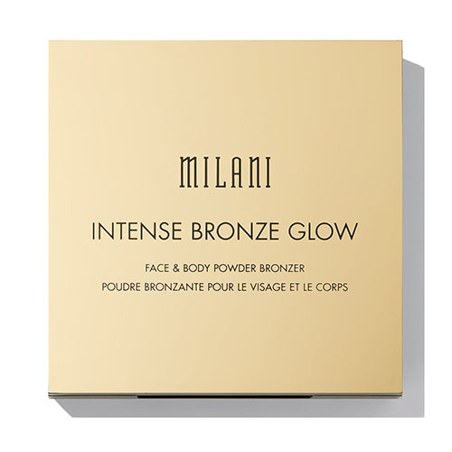 MILANI ברונזר - INTENSE BRONZE GLOW FACE & BODY POWDER BRONZER 01 SUNKISSED BRONZE – תמונה 2