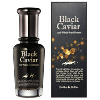 סרום פנים "קוויאר שחור" - Holika Holika Black Caviar Anti-Wrinkle Royal Essence 45 ml