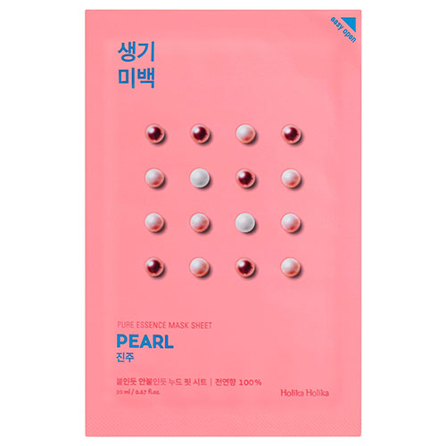 מסיכת פנים לטיפול בעור עייף - Holika Holika Pure Essence Mask Sheet Pearl