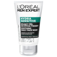 ג'ל ניקוי לגבר לעור פנים רגיש L'Oréal MEN EXPERT HYDRA SENSITIVE Face wash gel with birch extract