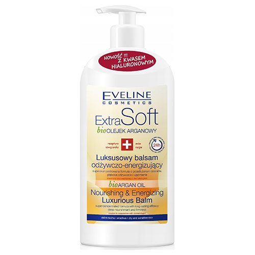 קרם גוף לעור יבש 350 מ"ל של אוולין - Extra Soft Luxurious Balm