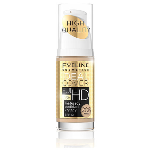 מייקאפ עמיד של אוולין - IDEAL COVER FULL HD SPF10