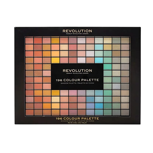 פלטת 196 צלליות - MAKEUP REVOLUTION 196 COLOUR PALETTE
