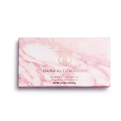 ⁦פלטת 3 הייליטרים - MAKEUP REVOLUTION DANA AL TUWAIRSH STREOBE PALETTE⁩ – תמונה ⁦3⁩