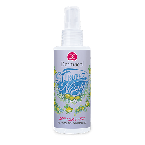 מבשם גוף של דרמקול - St. Tropez Night - 150 ml