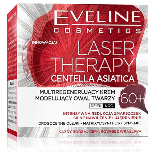 קרם פנים טיפולי לגילאי 60 של אוולין - LASER THERAPY CENTELLA ASIATICA – תמונה 2